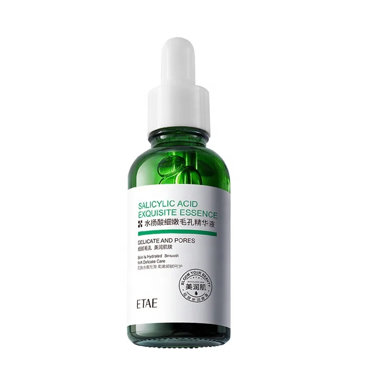 Private Label Remove Acne and Marks Firming Remove Black Head Shrink Pores Salicylic Acid Facial Serum