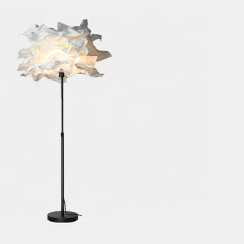 Modern DIY paper adjustable floor lamp with 3 Color Temperatures,  standing lamp for Living Room, Study Room and Bedroom