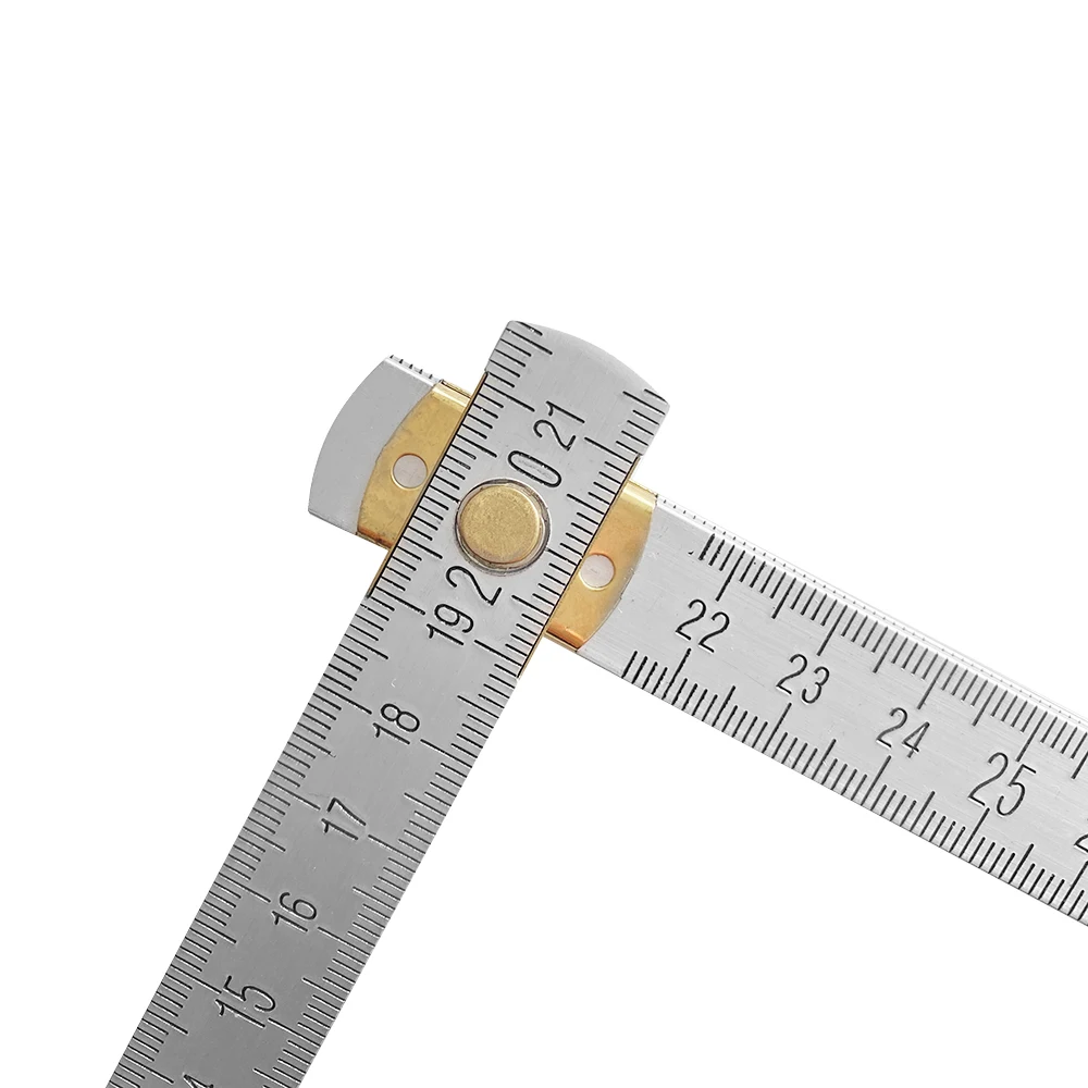 Складная линейка 2 метра/200 см белая алюминиевая складная с индивидуальным логотипом измерительные строительные инструменты для печати