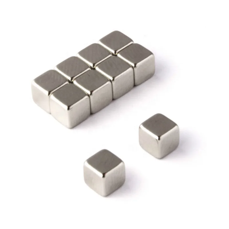 Высокое Качество Сильный индивидуальный нео куб 10x10x10 Неодимовый Магнит куб