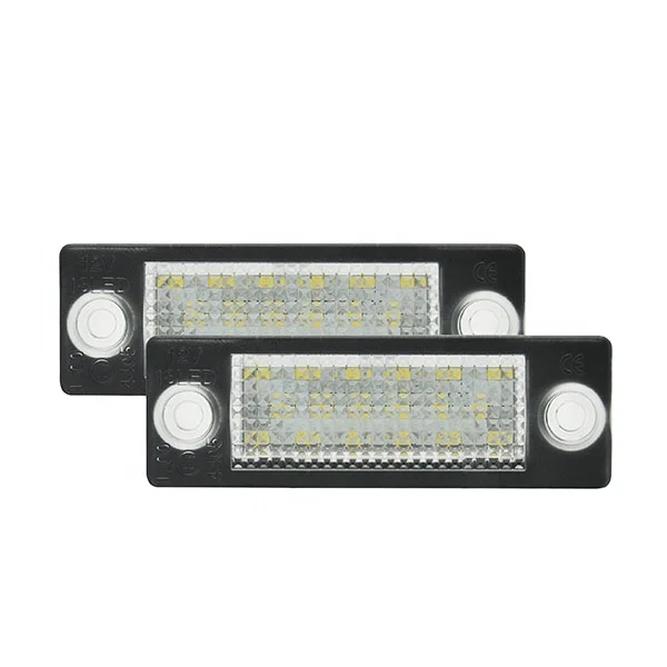 Vinstar Canbus Error Free 12V LED License Number Register Plate Lamp for Volkswagen Caddy Golf Jetta Passat Touran Transporter