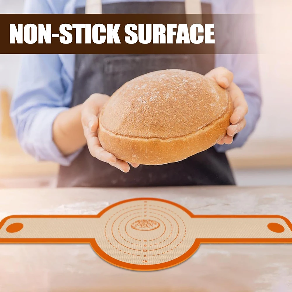 Food Grade Non Stick Silicone Bread Sling Reusable Silicone Baking Mat