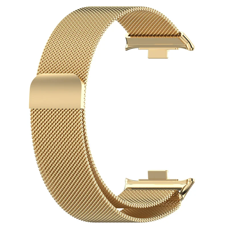 Milanese Loop Strap for Redmi Watch 4 Stainless Steel Metal Magnetic Smart Watchband for Xiaomi Mi Band 8 9 Pro Wristband