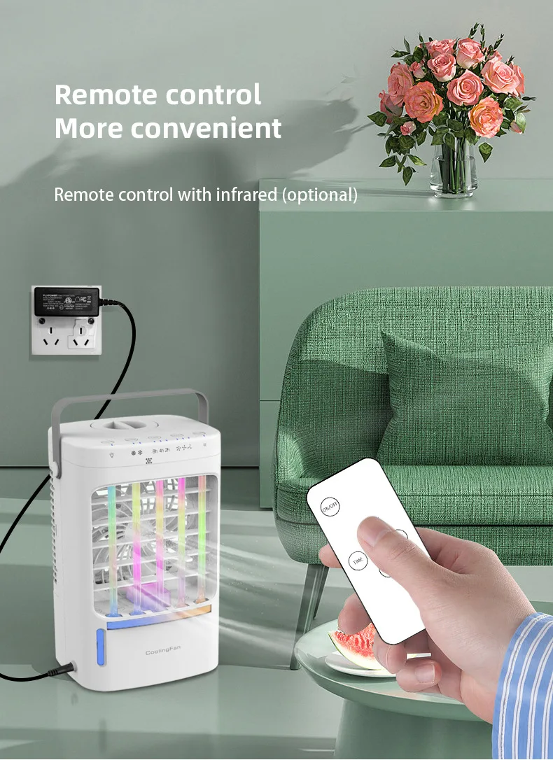 Desktop Small Air Conditioner, USB, Portable - detail 28