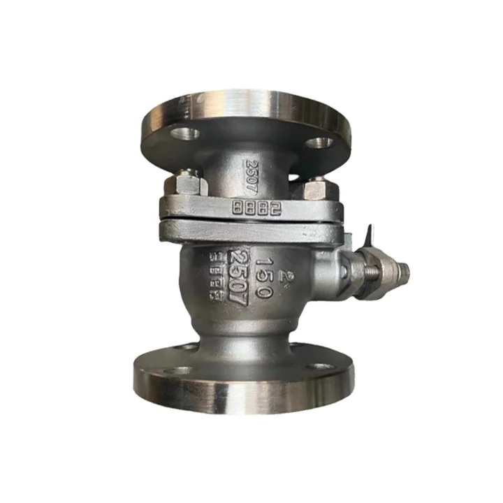 High Quality 2507 Material Flange Ball Valve Duplex Steel Special Material Ball Valve