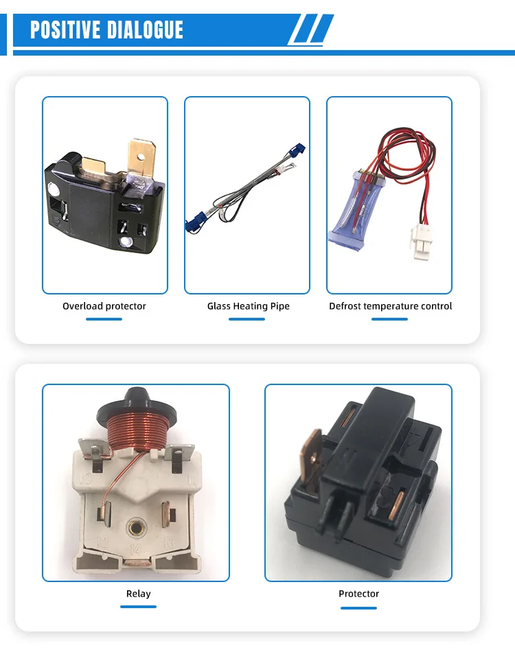 New Fridge Capillary Thermostat Double Door Fridge Bimetal Thermostat