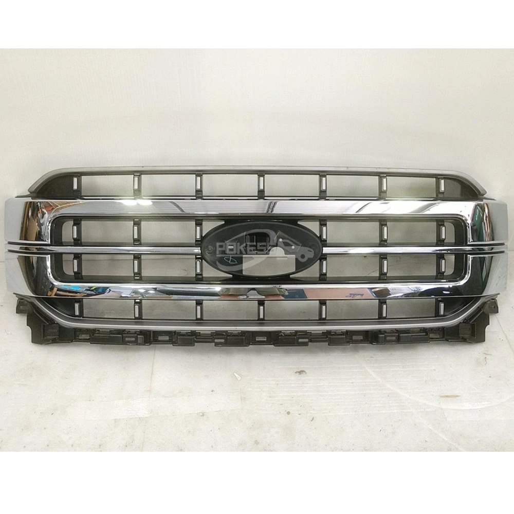 POKESS Auto Front Grille ML3Z8200GA ML348200GE5GXT Black Grill for For...