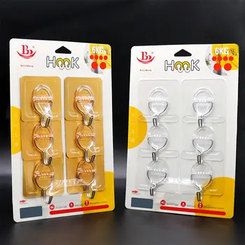 Large Adhesive Hooks 22Ib(Max), Rustproof Wall Hooks for Hanging Heavy  Duty, Stainless Steel Towel and Coats Hooks to use In Kitchen, Bathroom,  Home and Office - China Wall Hooks, Large Adhesive Hooks