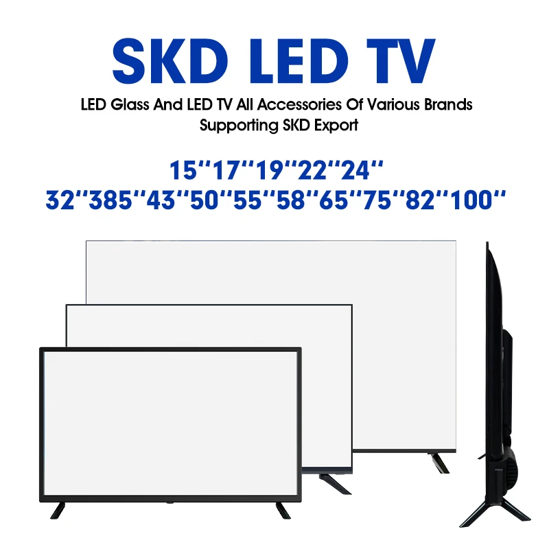 4K LED Android Smart TV China Hot Sale 32 40 42 50 65 75 Inch Flat Screen HD LED TV LCD 32 50 55 Inch Television Black OEM Hotel