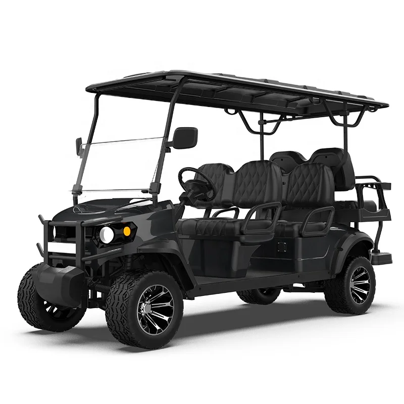 Cheap Chinese Golf Carts For Sale Electric Lithium 72v Battery 6 Seater ...