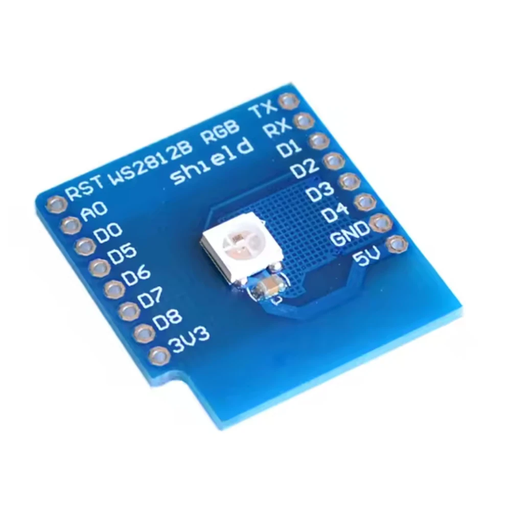 Esp8266 for WeMos D1 Module WS2812B RGB Shield for WeMos D1 Mini ...