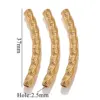 F-hole 2.5mm * 37mm-Gold