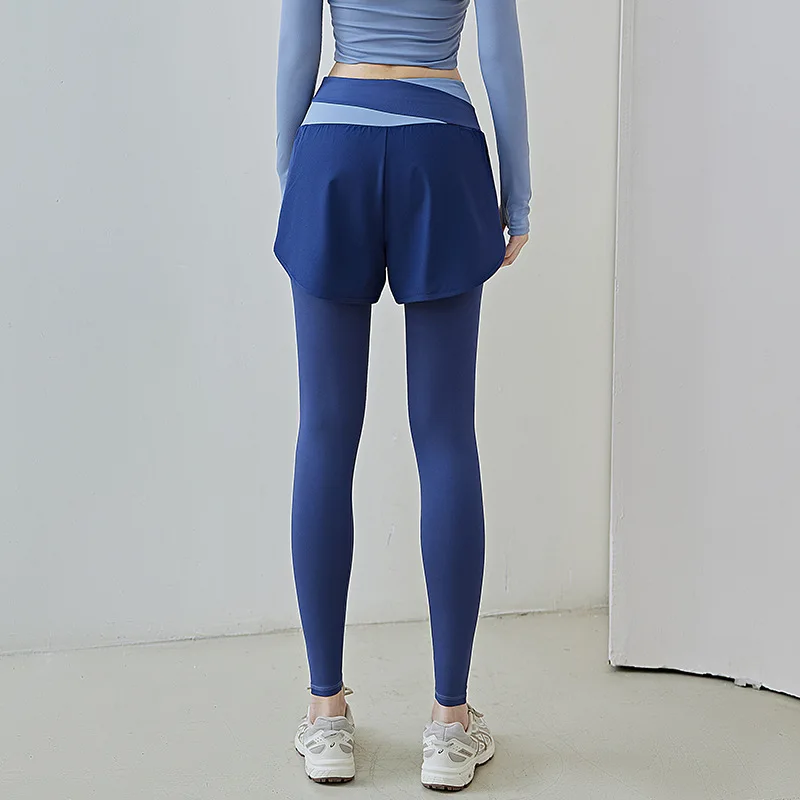 product 2024 suppliers custom for women sports high waisted workout soft polyester two piece matching leggings fitness yoga pants-61