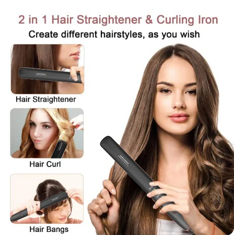 Hair Smoothening Flat Iron And Straightener Difference Titanium
