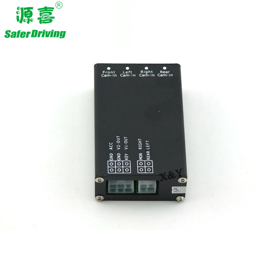 Saferdriving Camera Control Box Black CE 1080P Universal Remote Control Servilance Car Camera 360 Degree Rearview Mirror Camera