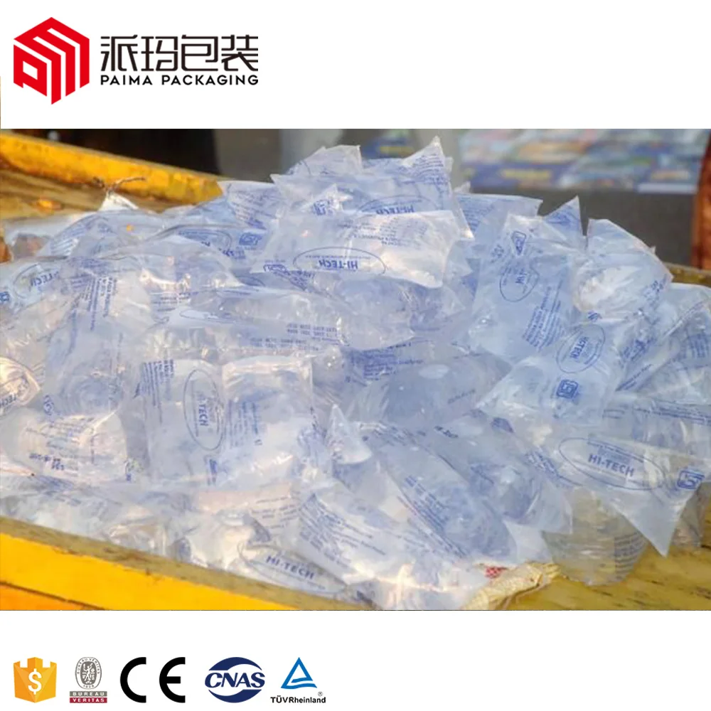 Plastic Bag 200ml 1500bph Sachet Pure Drinking Mineral Water Filling
