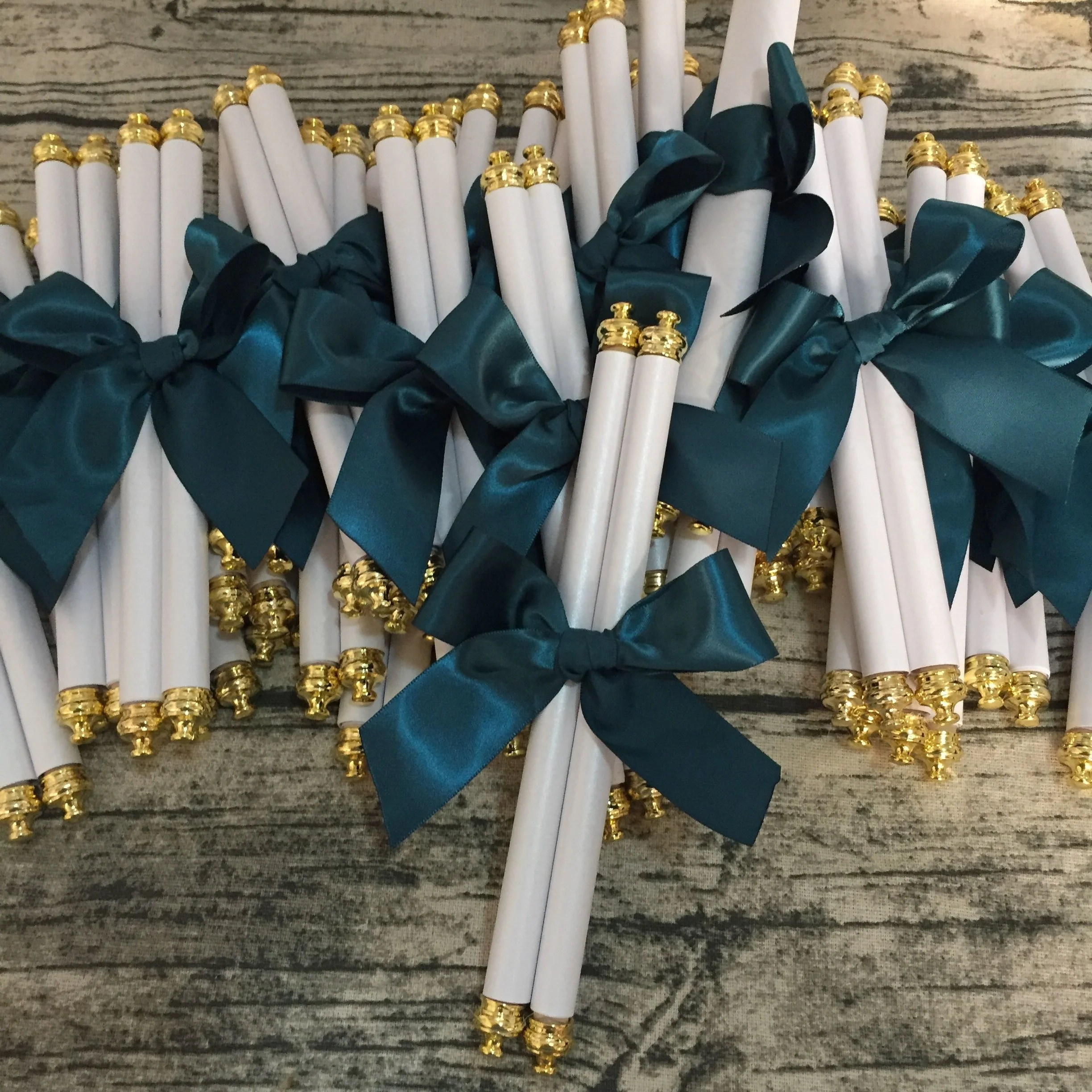 Hot Sale Scroll Wedding Invitation Royal Elegant Teal Green Scroll  Invitations with Paper Box \u0026 Satin Ribbon, image size:2448x2448