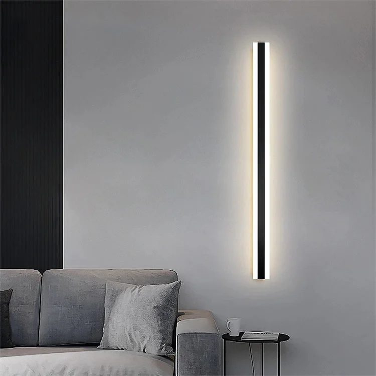 Modern Simple LED Wall Linear Light Living Modern Room Wall Lamp Long Wall Lamp Lights Bedside Bedroom Lighting Indoor