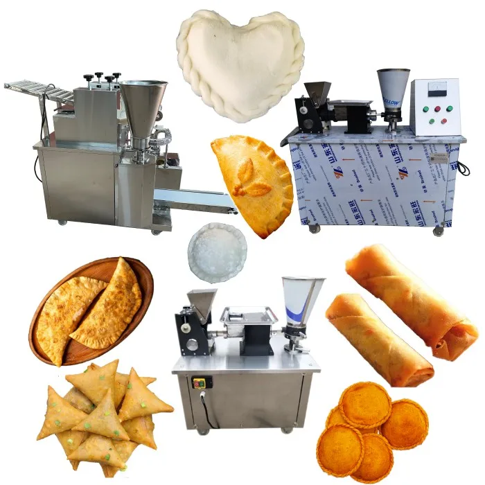 Desktop Industrial Empanada Making Machine Automatic Pierogi Dumpling Maker Commercial Calzone Samosa Making Machine Folding
