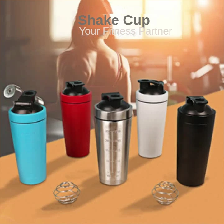 500ml304 Single-layer Stainless Steel Shaker Bottle Portable