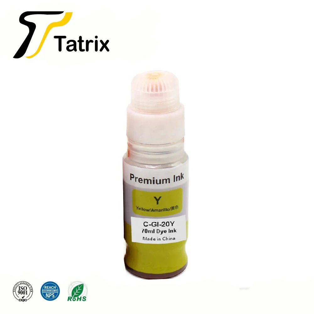 Tatrix HOT販売GI-20詰め替えインク互換性のある水性バルク