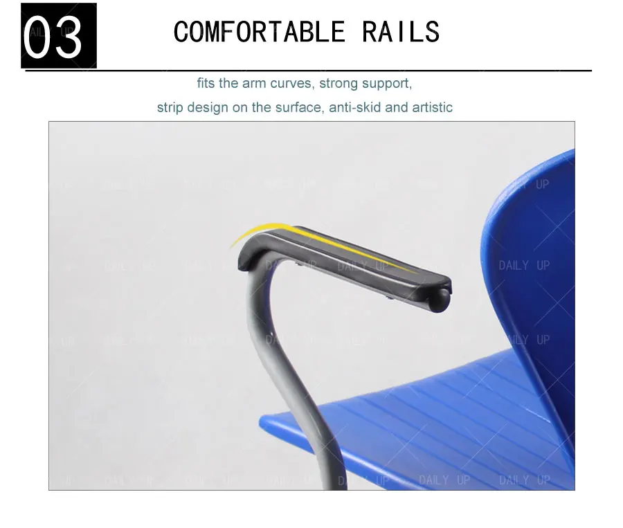 Double Public Waiting Chair With Armrest Metal Beam Seating With Square Table For Airport Hospital Station School Reception