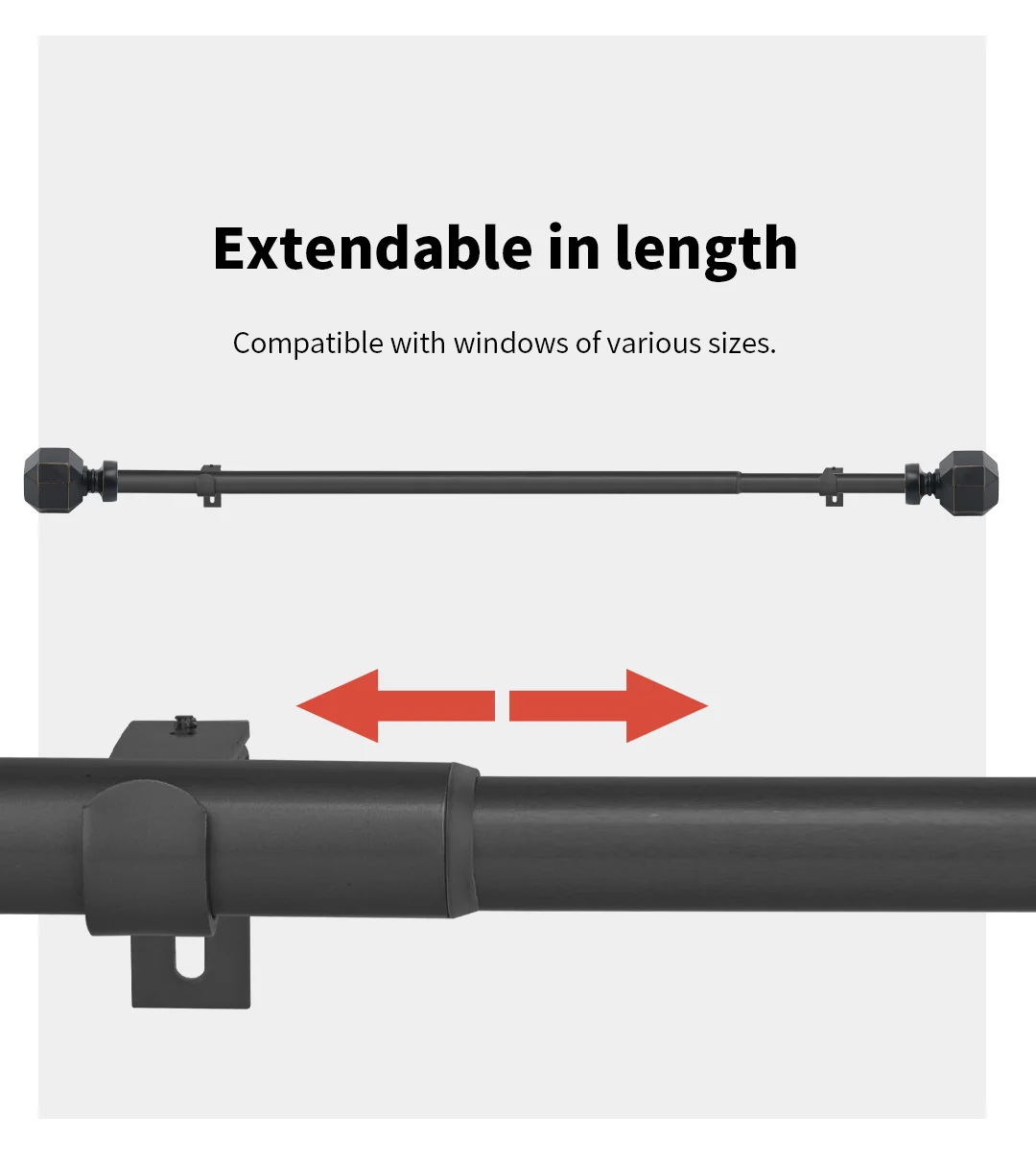 Jns Amazon Fba Accessories Wholesale Adjustable Pole Circular Curtain