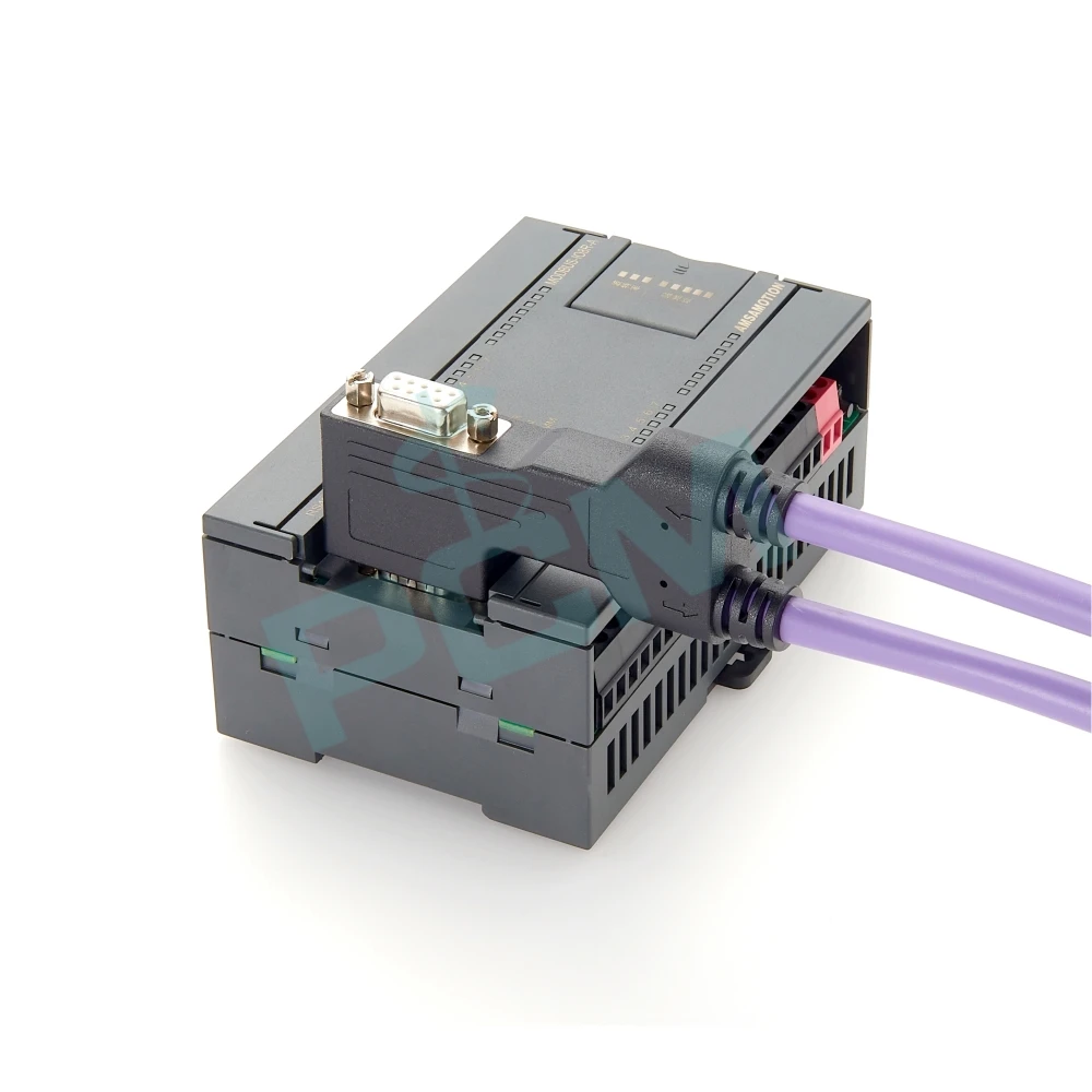 M12 B Code to D-Sub PLC Control Profibus DP Connector Double-Ended Cordset Cable