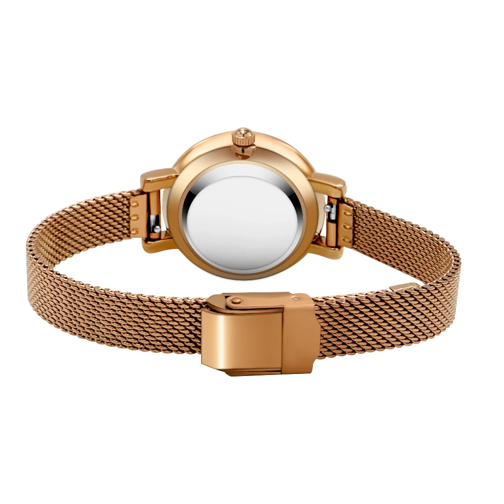 Custom Made OEM Watches with Logo in China Fashion Quartz Xxcom Watch for Women Wholesale Waterproof Lady Watch with Bracelet