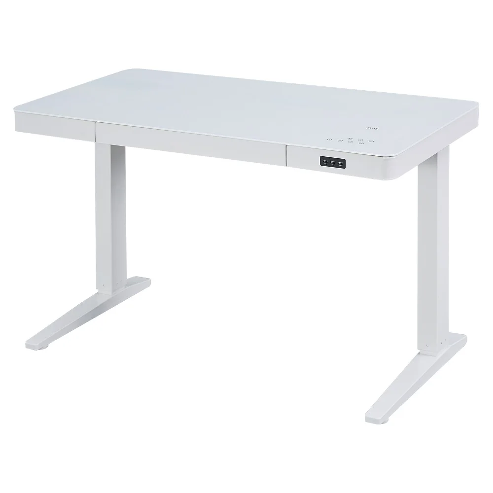 Ergonomic Double Motor Adjustable Stand up Desk  Variable Height Desk  Height Adjustable Executive Desk