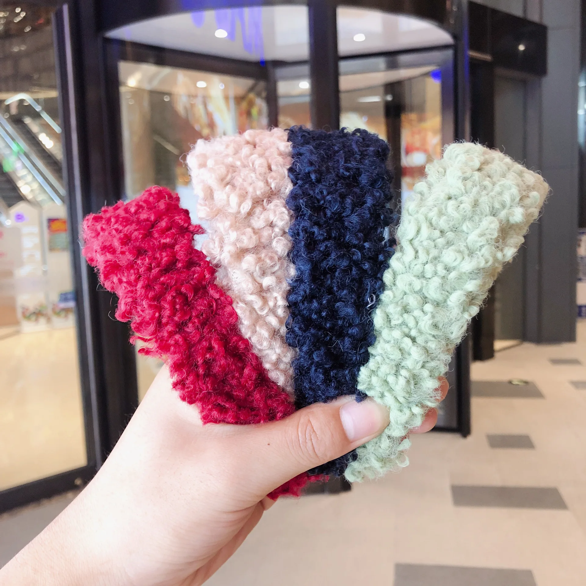 Barlaycs 2021 дизайнерские повязки на голову из овечьей шерсти зимние теплые дизайнерские повязки на голову звездный стиль известные бренды модные ювелирные изделия