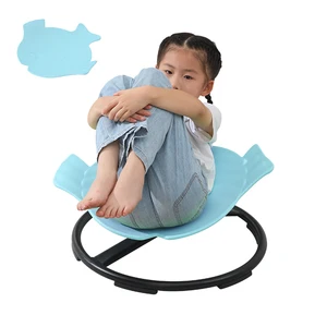 Durable Kids Autism Swivel Chair for Outdoor Indoor Spinning Fun Therapy Tool Kids Playground Spinning Chair for Autistic Kids