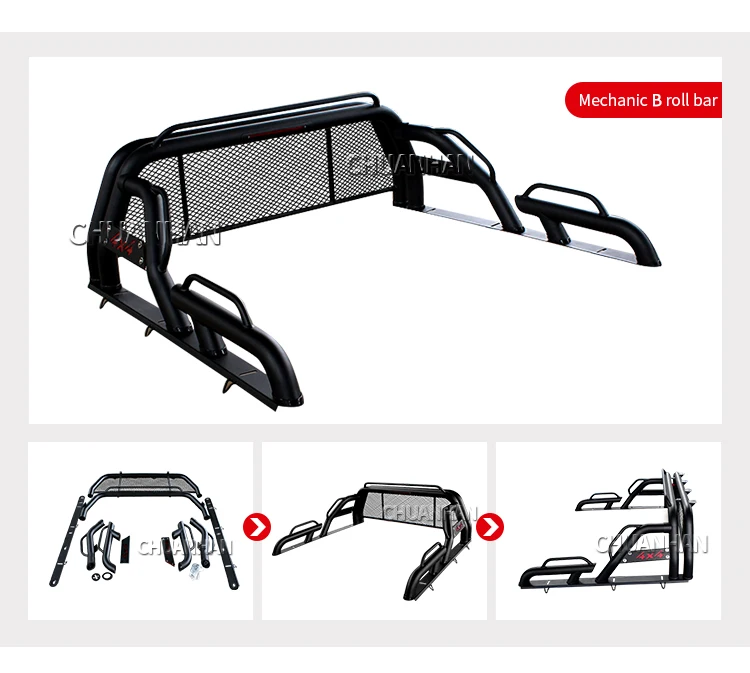New Design Pickup Truck Universal 4x4 Accessories Roll Bar For Navara