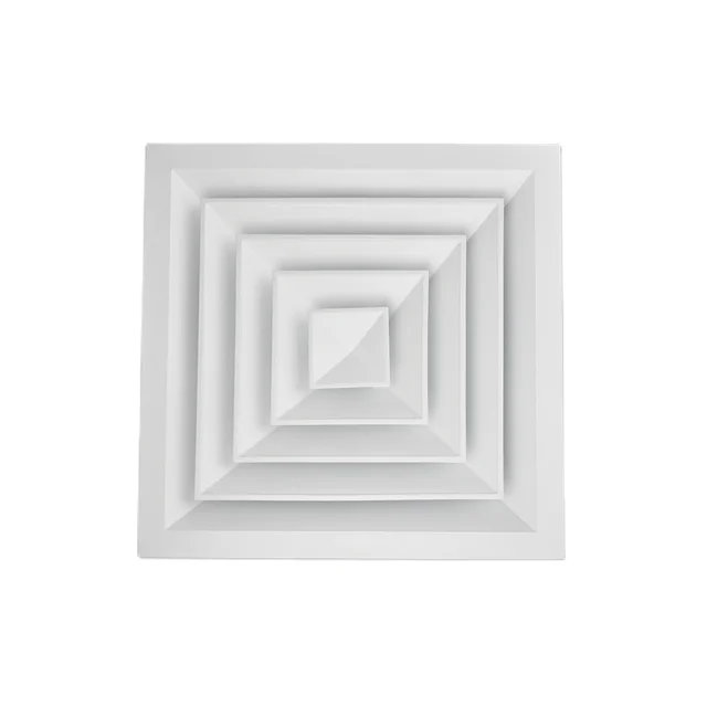 Cheap Simple  Welded Type 4 Way Supply Ceiling air Diffuser