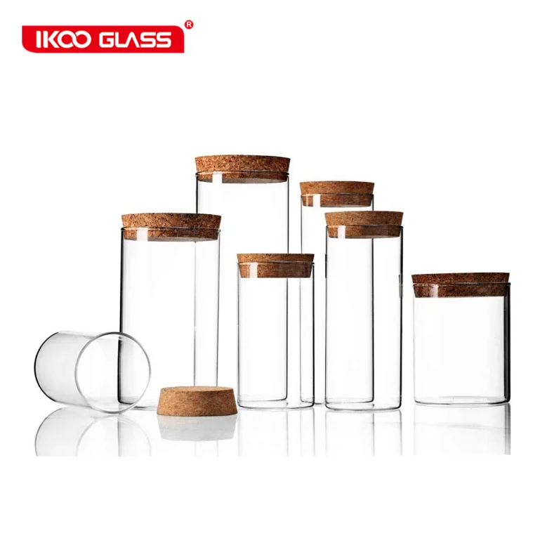 airtight high borosilicate glass food storage