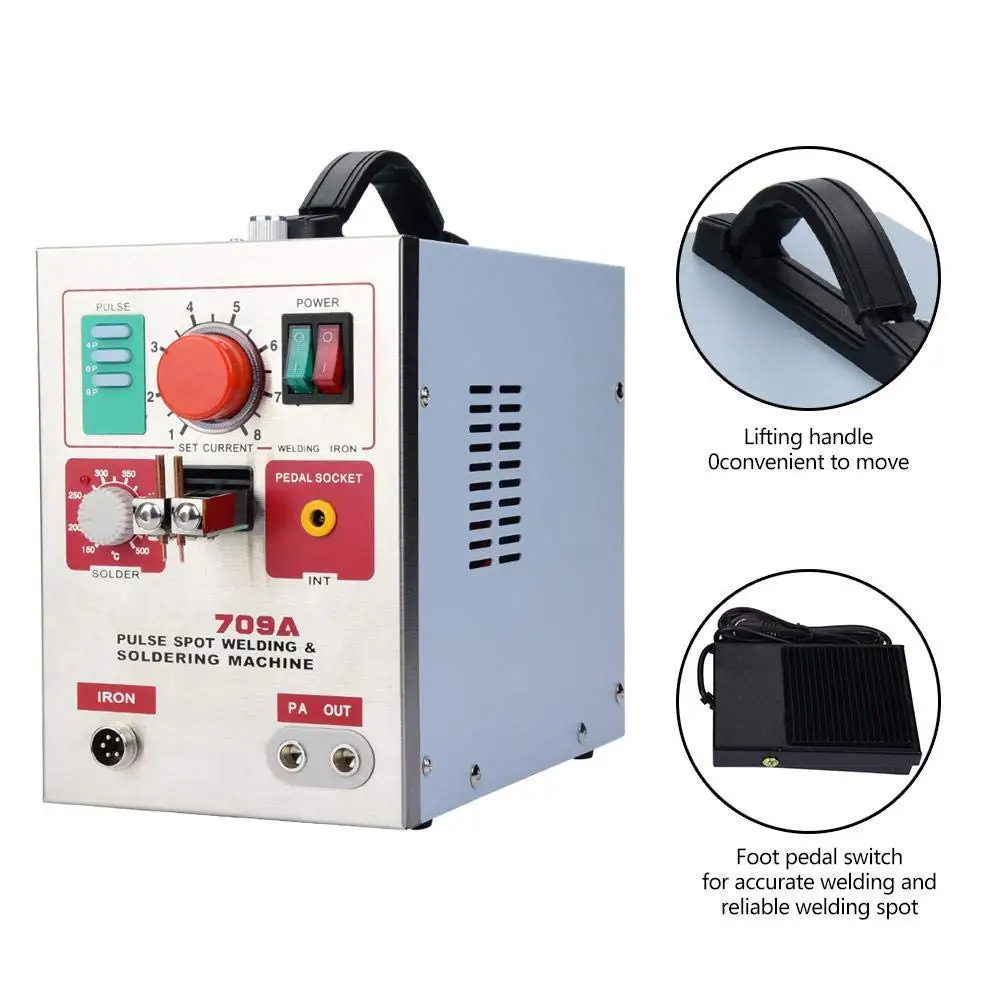 Soldering Station Yihua 959d Ii Nozzles Storage Install Disassemble Easily Hot Air Gun Desoldering Smd Rework Soldering Station