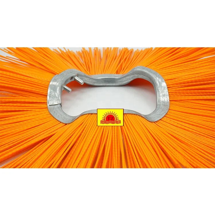 Escova complicada material da vassoura de estrada do círculo dos PP para a limpeza 1