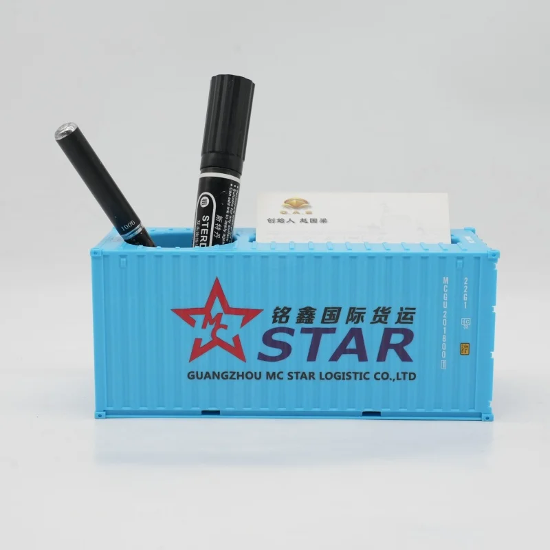 【LAC】MXGJ Plastic Storage Box Model Scale 1:35  Shipping Container O.A.S Factory Customizable Pen Holder Model