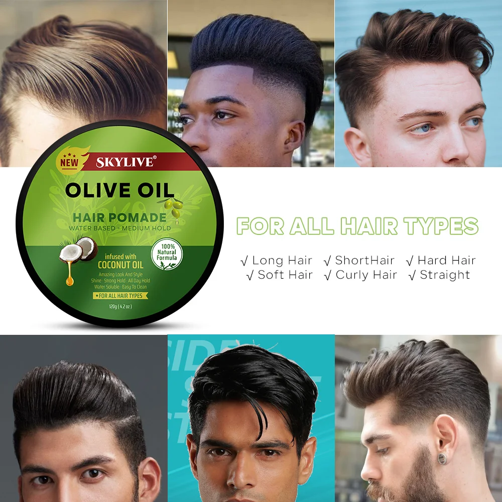 Pomada de cabelo para dreads e dreadlocks, hidratante preto, óleo de oliva  e cera, produto para trançar cabelos, 120g, image size:1000x1000