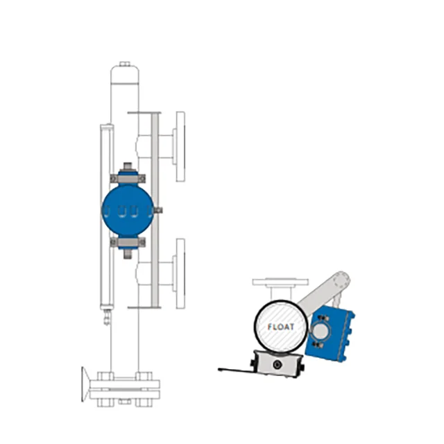  magnetrol OES Punkt-Niveauschalter benutzt als Flüssigkeitsspiegelindikatoren und industrielles Instrument