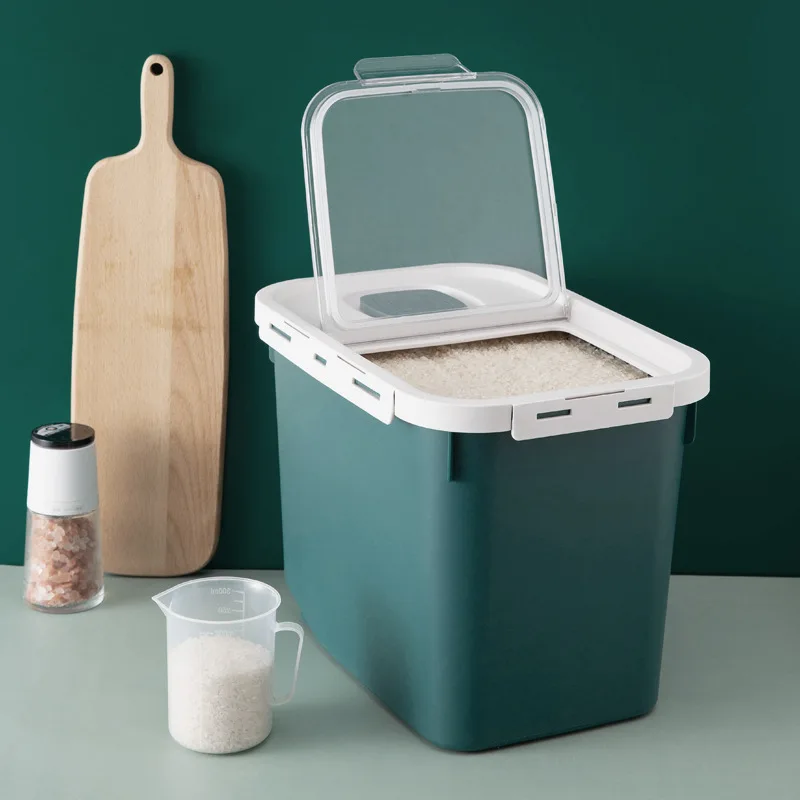 Kitchen Container 10kg Bucket Moistureproof Insectproof Rice Box