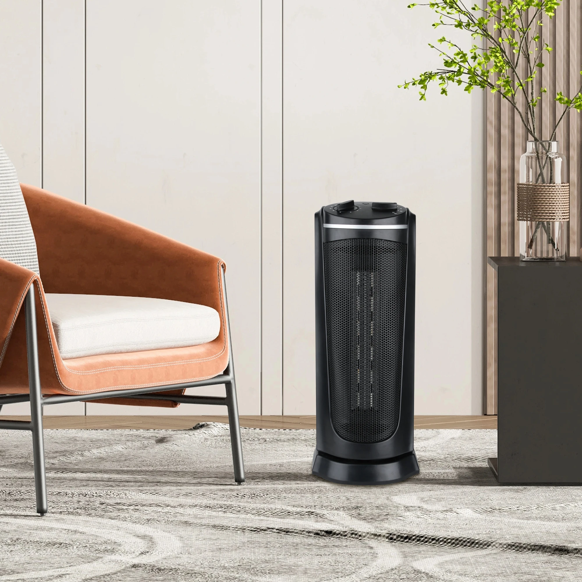 Konwin KPT-2068 Electric Ceramic Space Heater - Portable PTC Tower