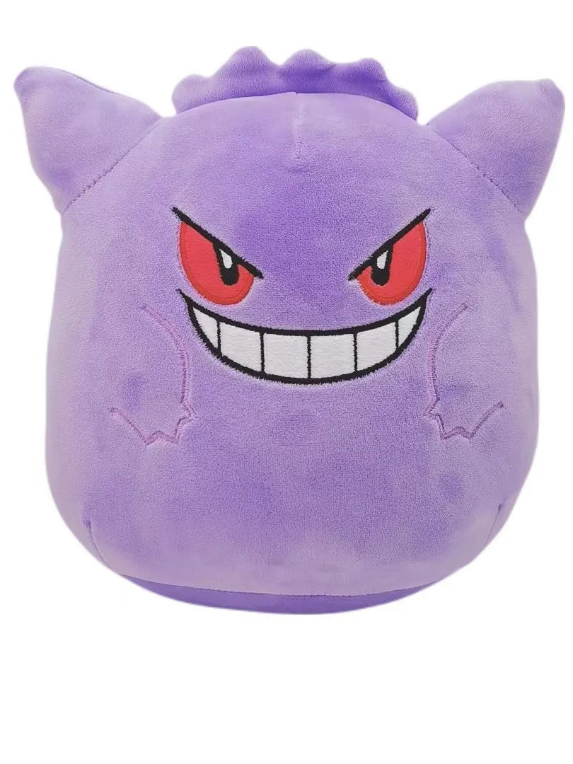 Custom 35cm Pokemoned Plushies Anime Pikachu Gengar Pillow Stuffed