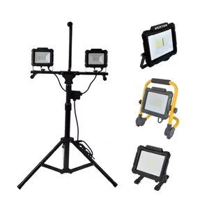 Vertak Super Bright Handheld Led Working Light Making Machine Hook Flashing Tripod Work Light for Football Field