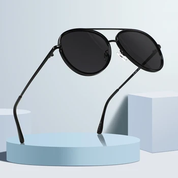 2024 New Arrival metal Sunglasses Luxury Brands designer Glass fashion polarized Eye Glasses Shades Lunette De Soleil