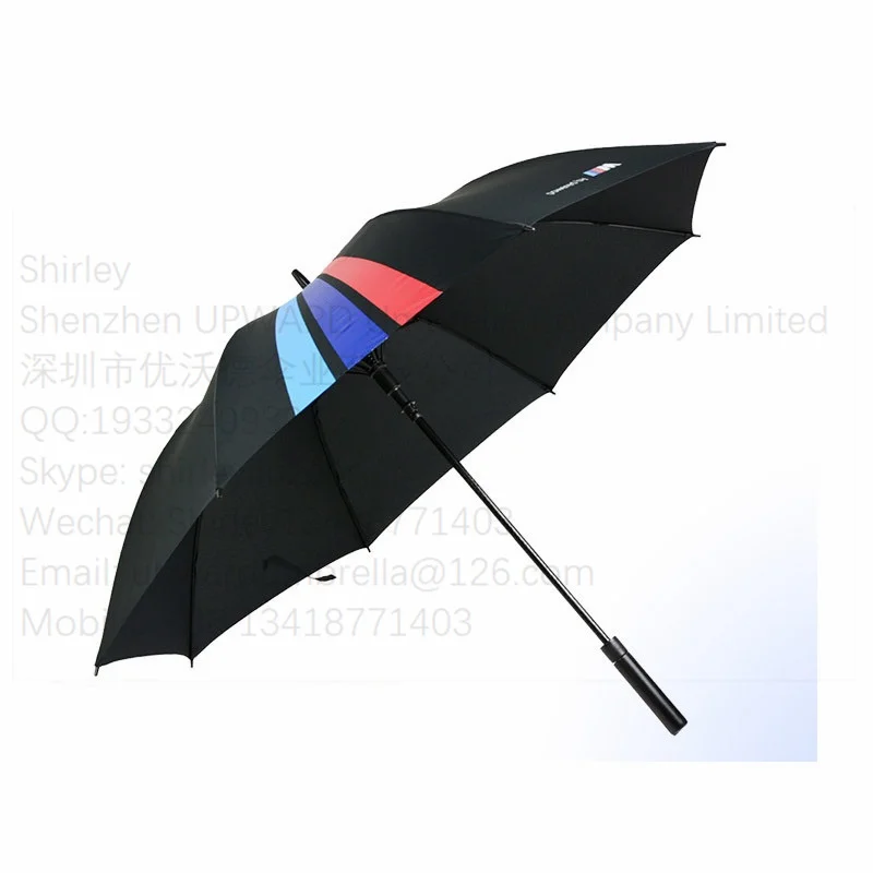 B M W Large Golf Umbrella Advertising Umbrella with logo Custom Printed Promotional Golf Umbrella Windproof