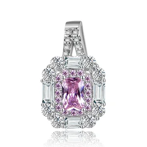 Poliva Wholesale Elegant 925 Sterling Silver Jewelry Pendants Gemstone Luxury Jewelry Pendants for Women