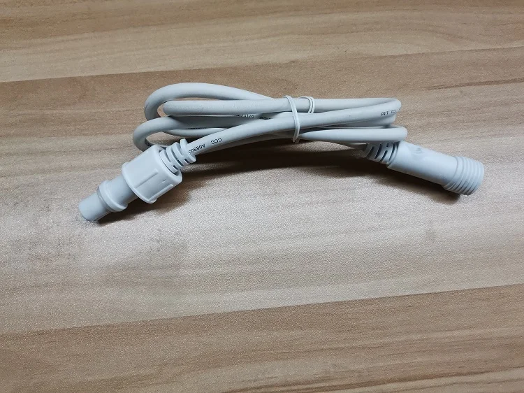 ip65 1m 2m 5m 10m 100m 2x1.0 2x1.5 PVC extension connector cable