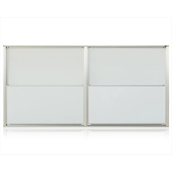 Wall Mount Aluminium Frame Dry Erase Whiteboard Magnetic Writing Board Chalkboard Black Board for School Classroom Office supplier