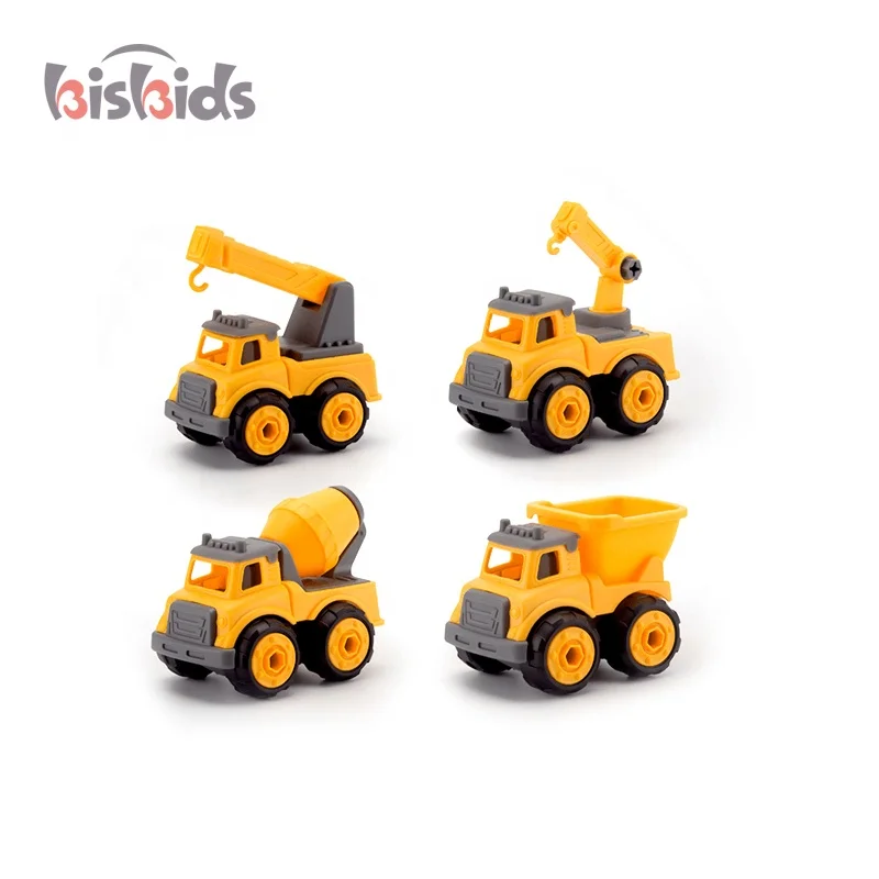 
 Инженерные транспортные автомобили, милый дизайн, разборка грузовика, игрушки с 4 шт.  